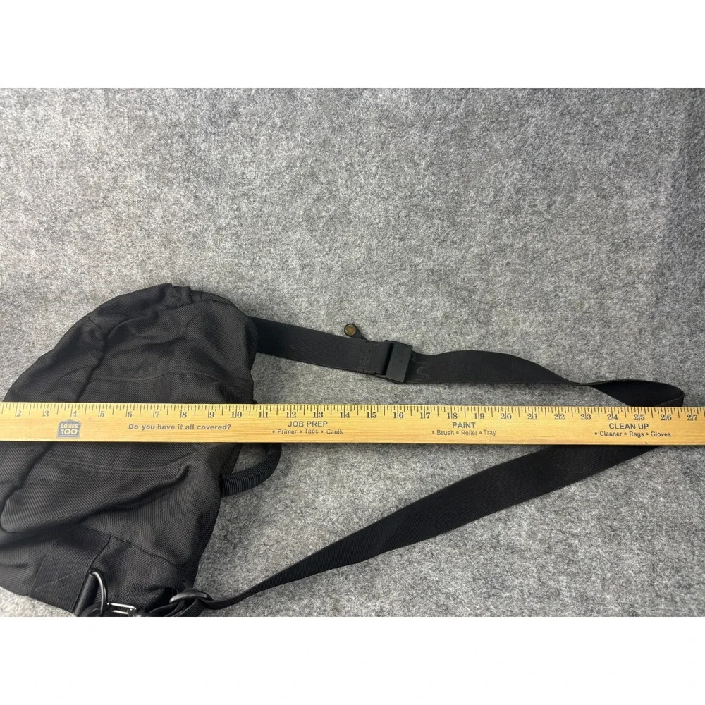 Timbuk2 Messenger Bag Unisex Small Black Ballistic Nylon Crossbody Commuter